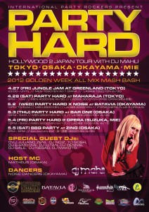 Japan tour flyer